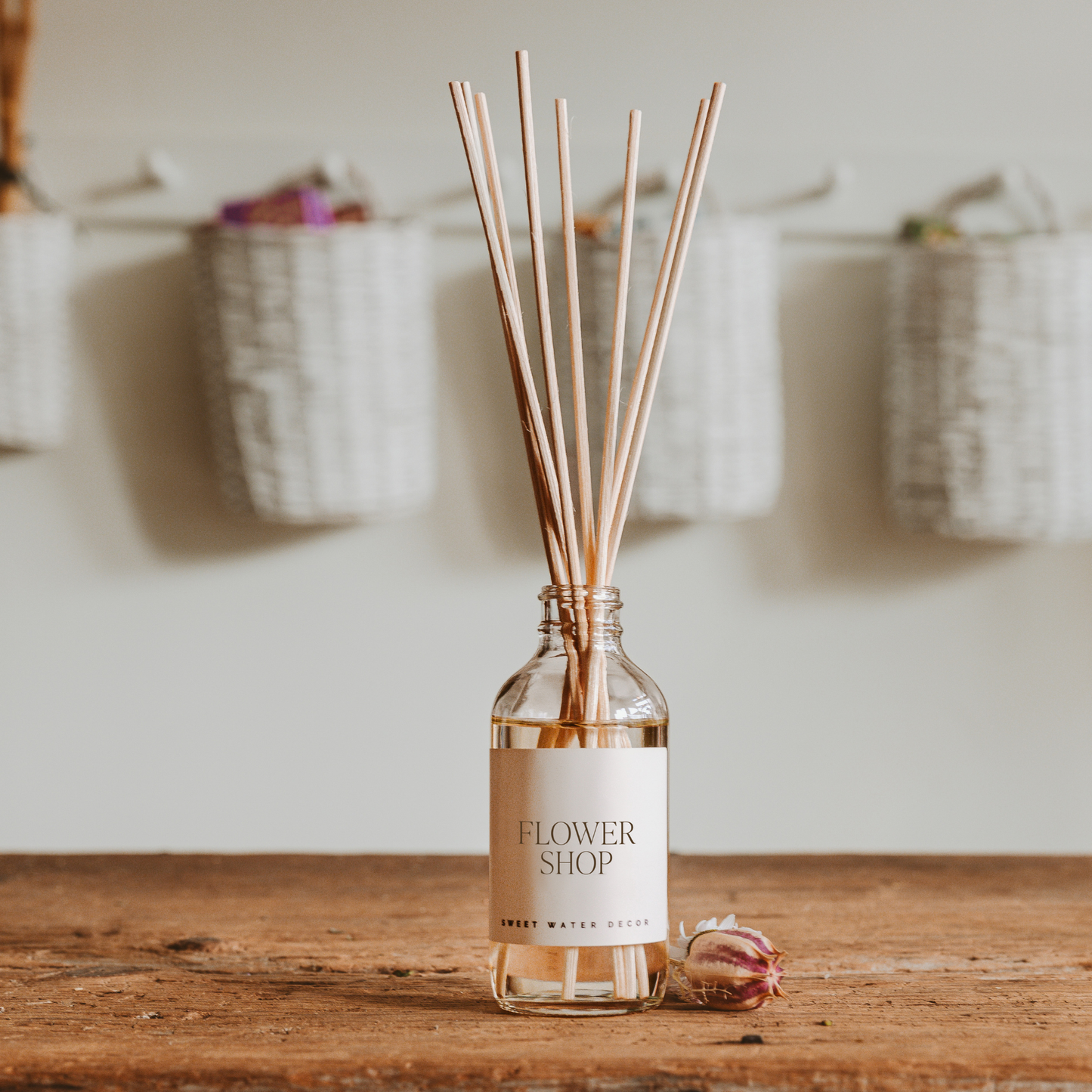 Sweet Water Decor - Flower Shop Reed Diffuser - Home Decor and Gifts