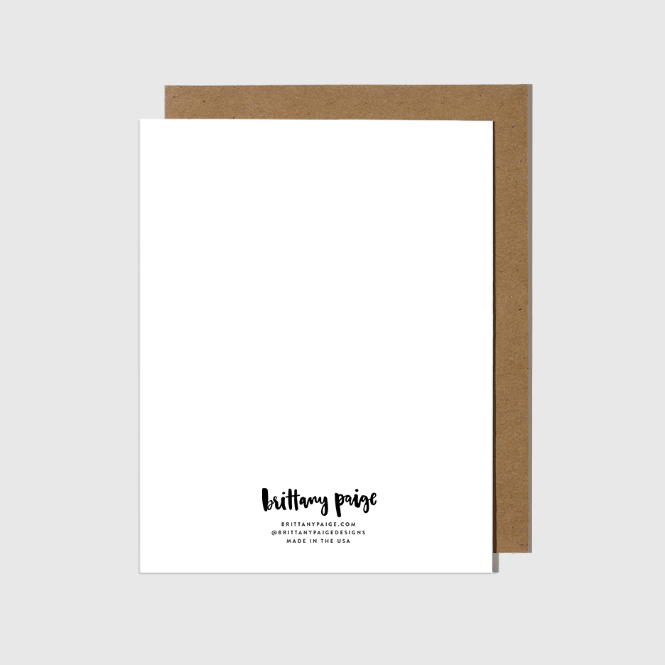 Brittany Paige - Getting Older I Object Birthday Card
