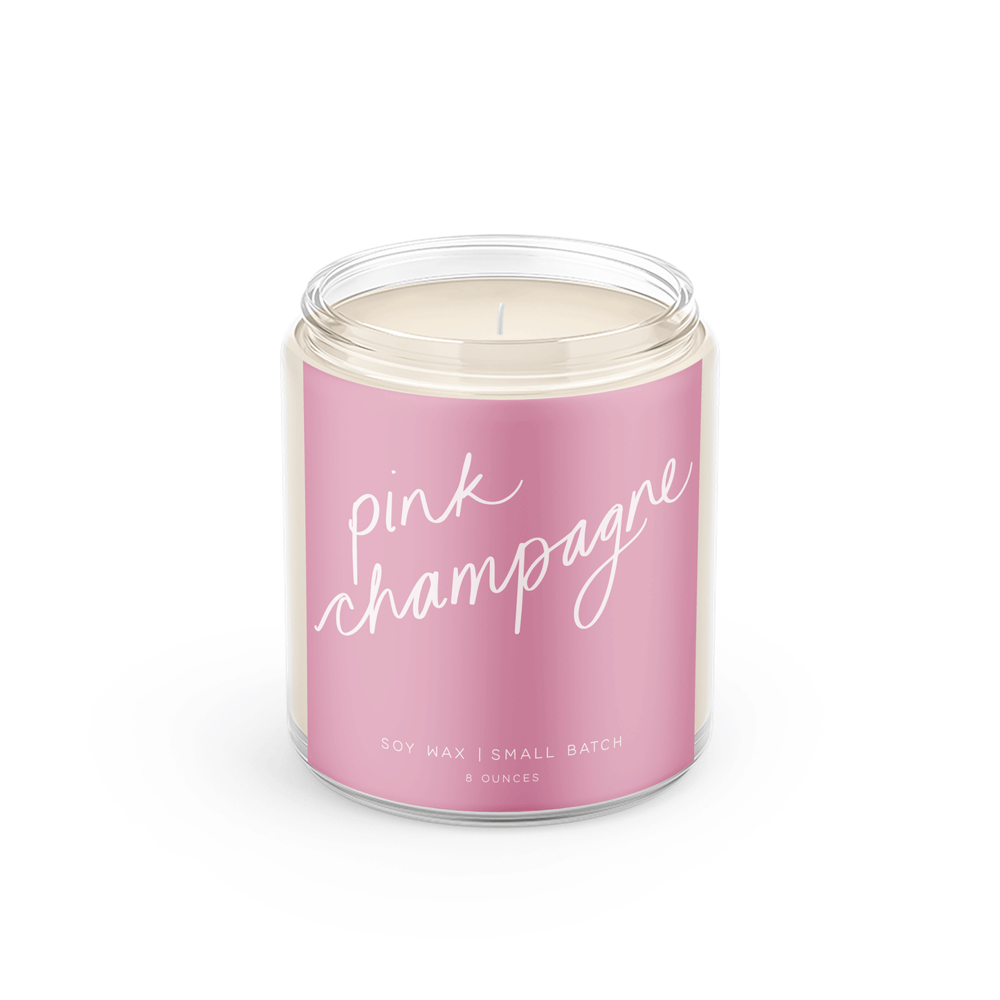 Poured Goods - Pink Champagne - Candle