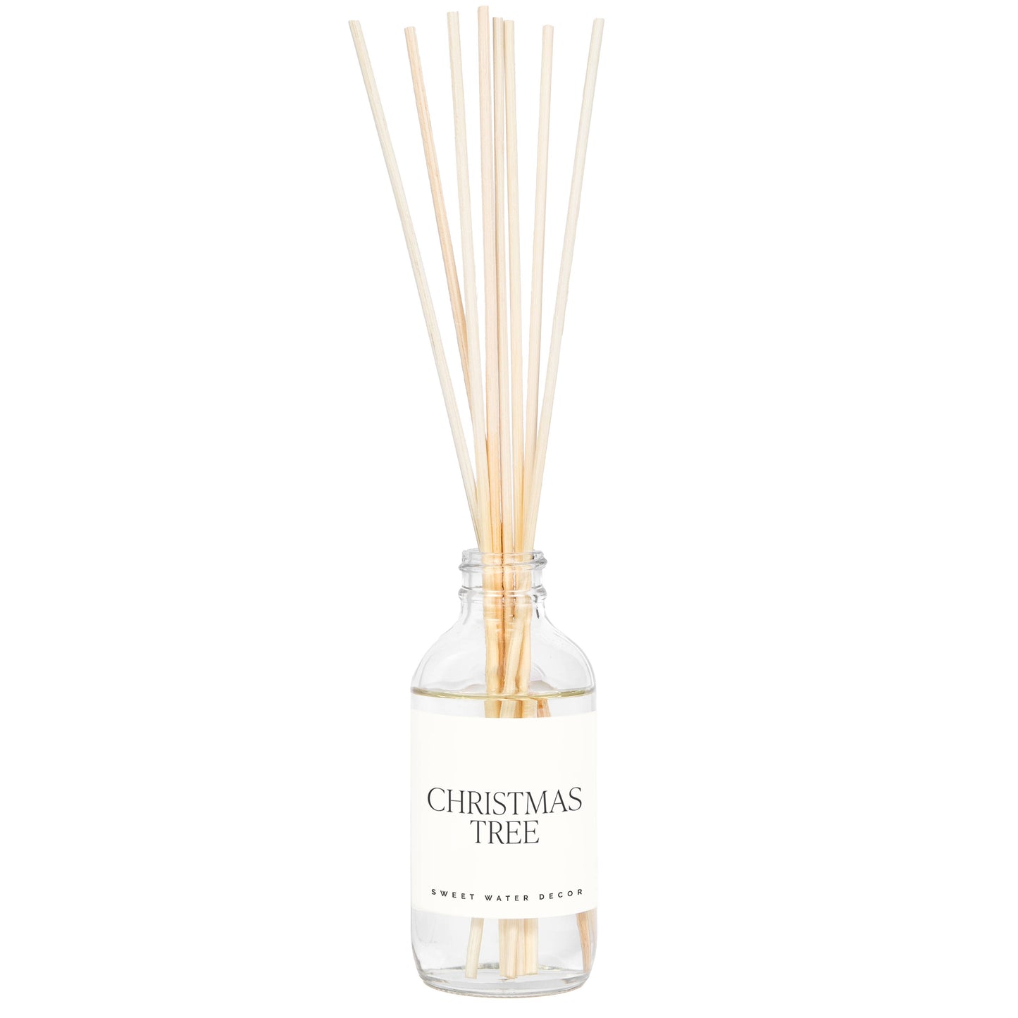 Sweet Water Decor - Christmas Tree Clear Reed Diffuser - Home Decor & Gifts