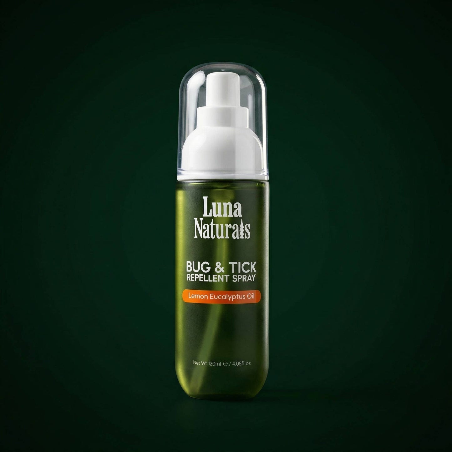 Luna Naturals - Bug & Tick Repellent Spray | Lemon & Eucalyptus Oil | 120ml