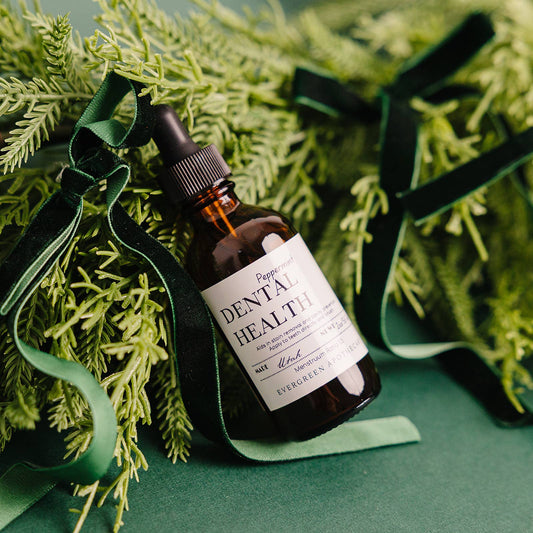 Evergreen Apothecary - Dental Health - Oil Brushing, Peppermint
