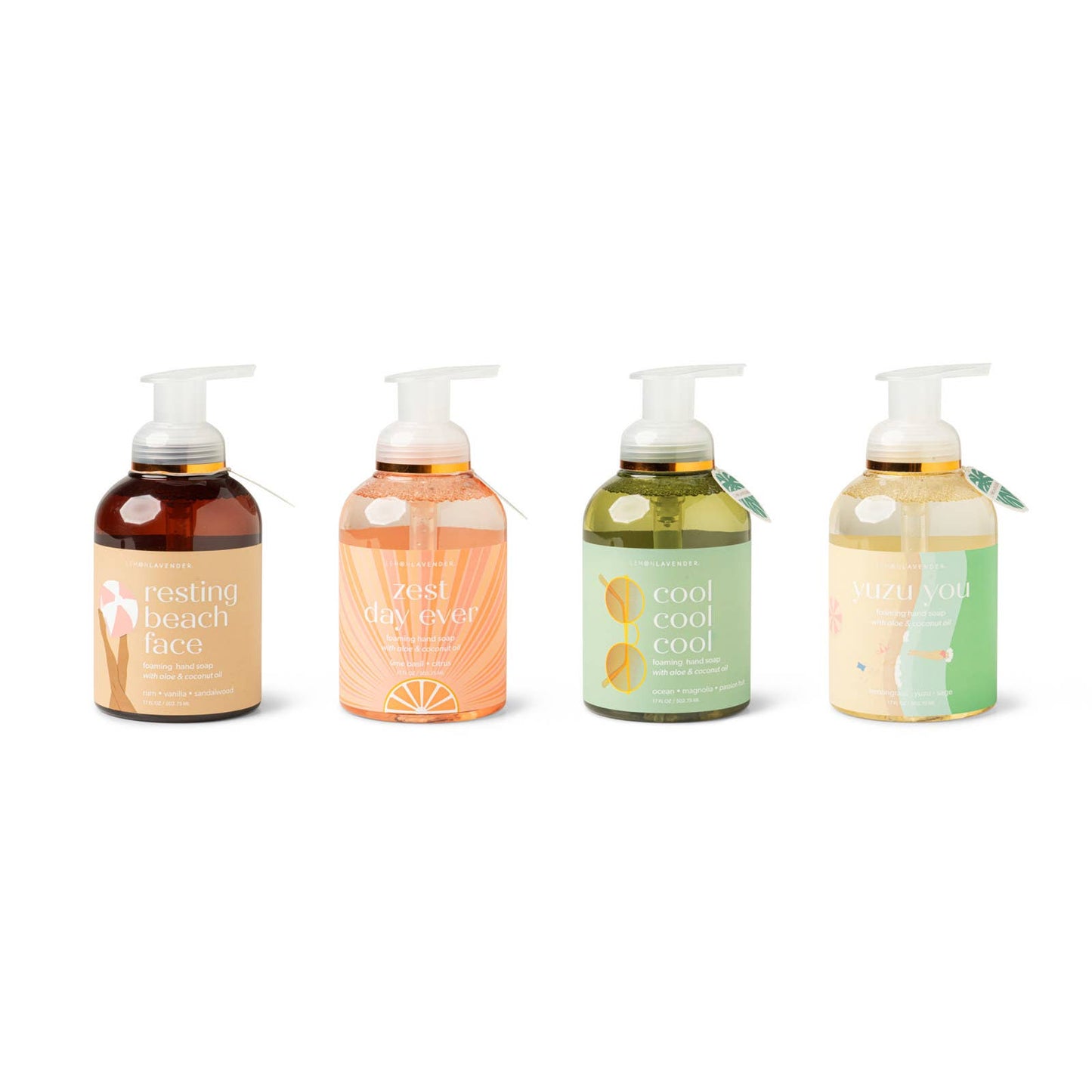 DM Merchandising - Lemon Lavender Foaming Hand Soap Retreat Yourself Assortment