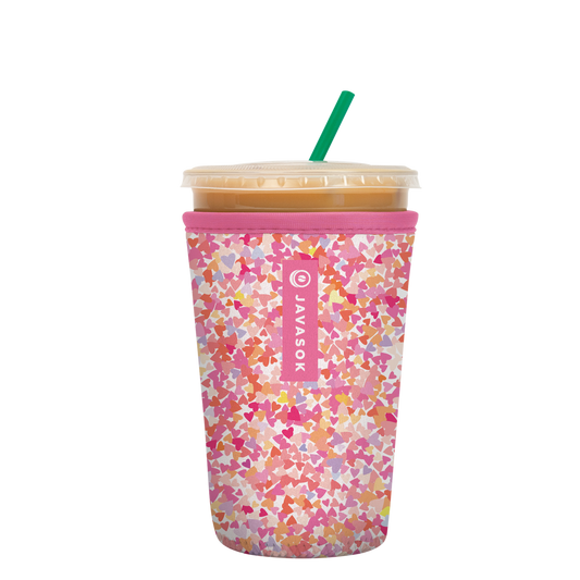 Sok-It - JavaSok - Floral Hearts: Medium 22-28oz