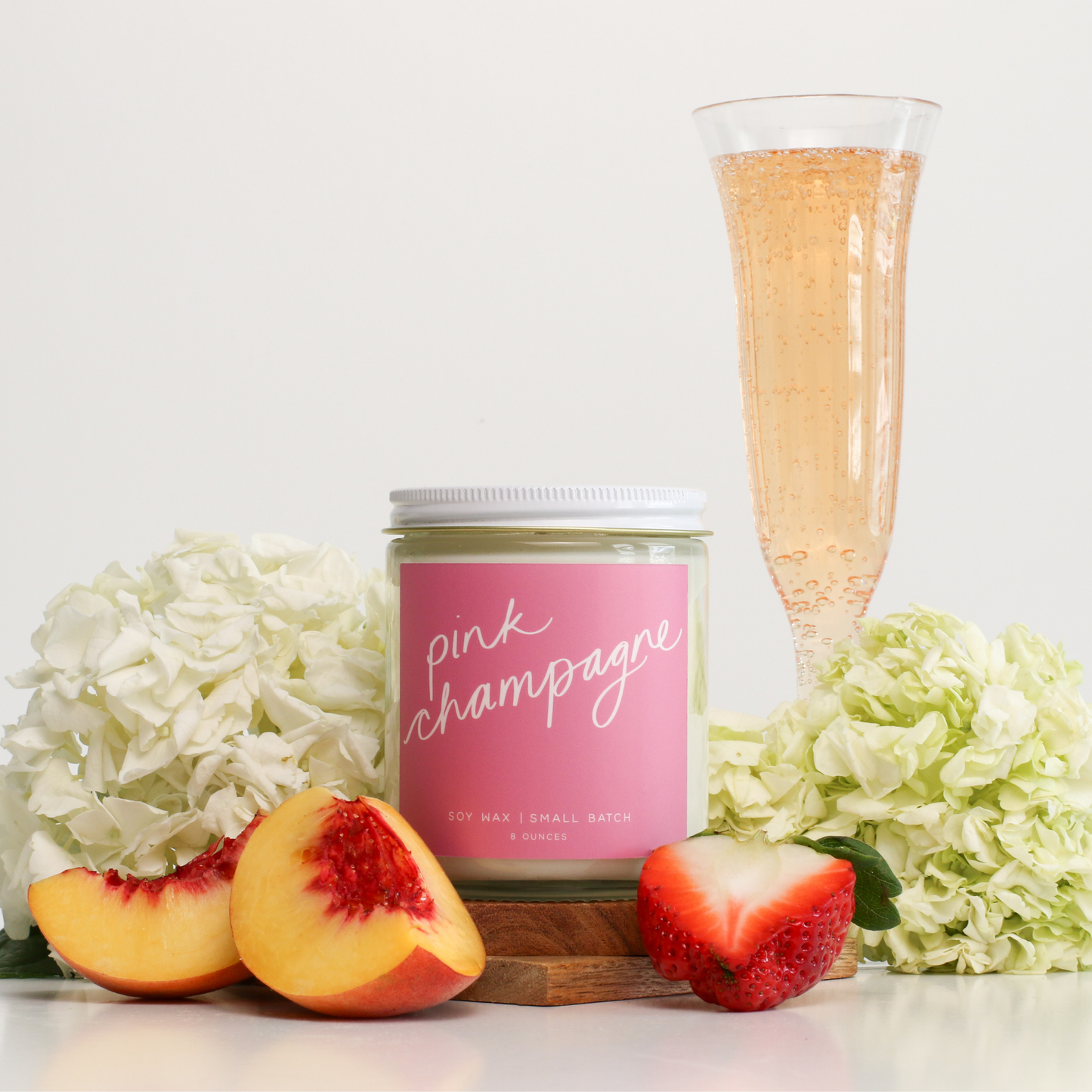 Poured Goods - Pink Champagne - Candle