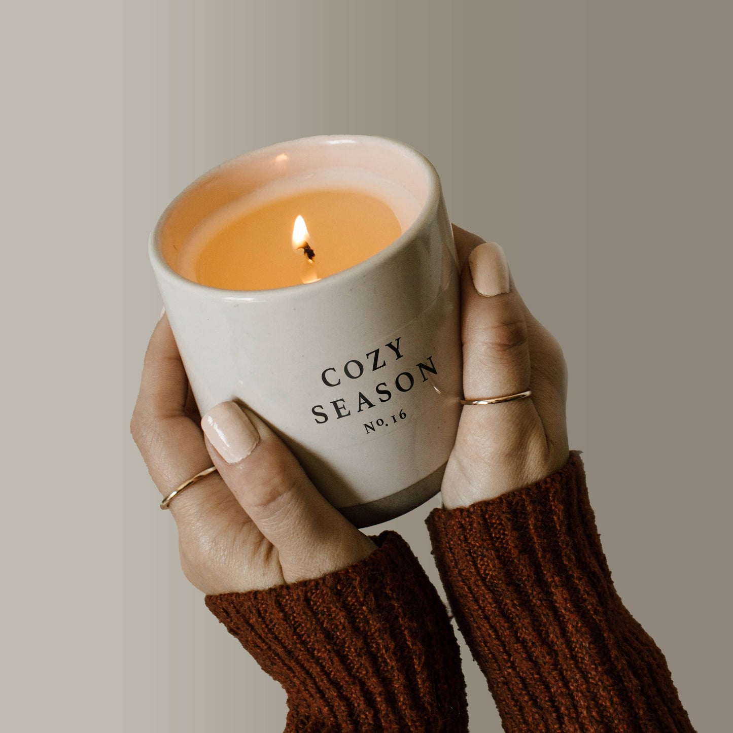 Cozy Season 12 oz Soy Candle - Fall Home Decor & Gifts