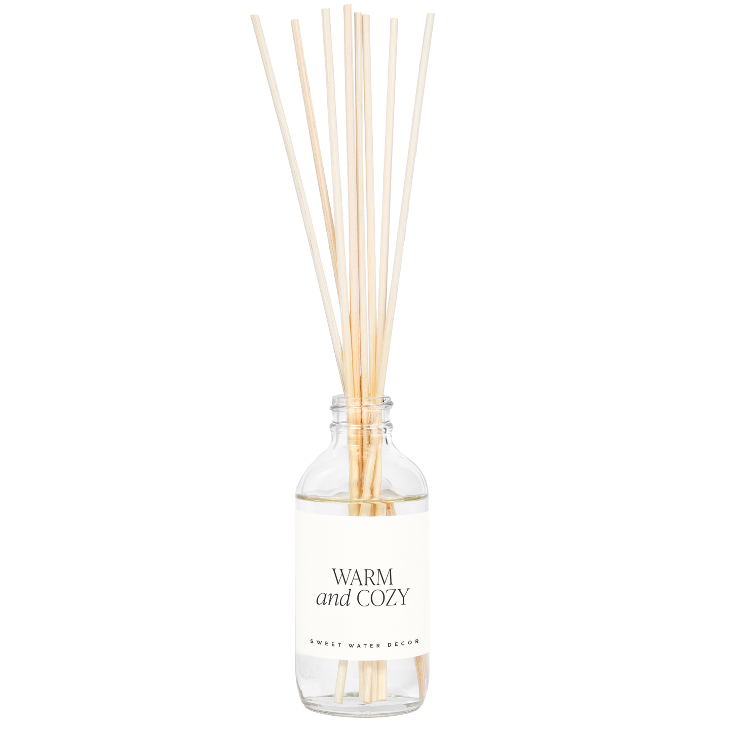 Sweet Water Decor - Warm and Cozy Reed Diffuser - Christmas Decor & Gifts