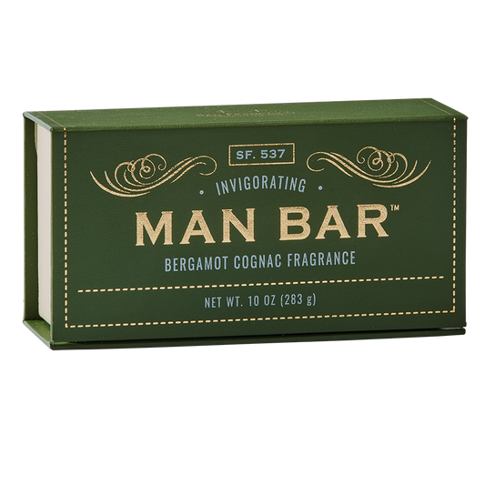 San Francisco Soap / Man Bar Soap - Bergamot & Cognac 10oz Man Bar