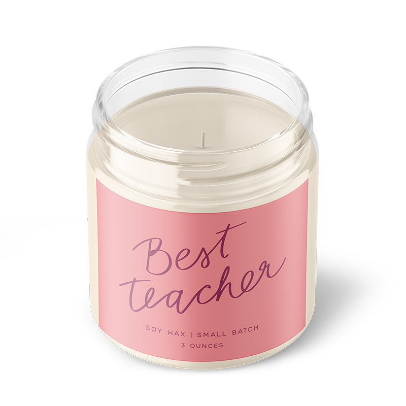 Poured Goods - Best Teacher - Petite Candle