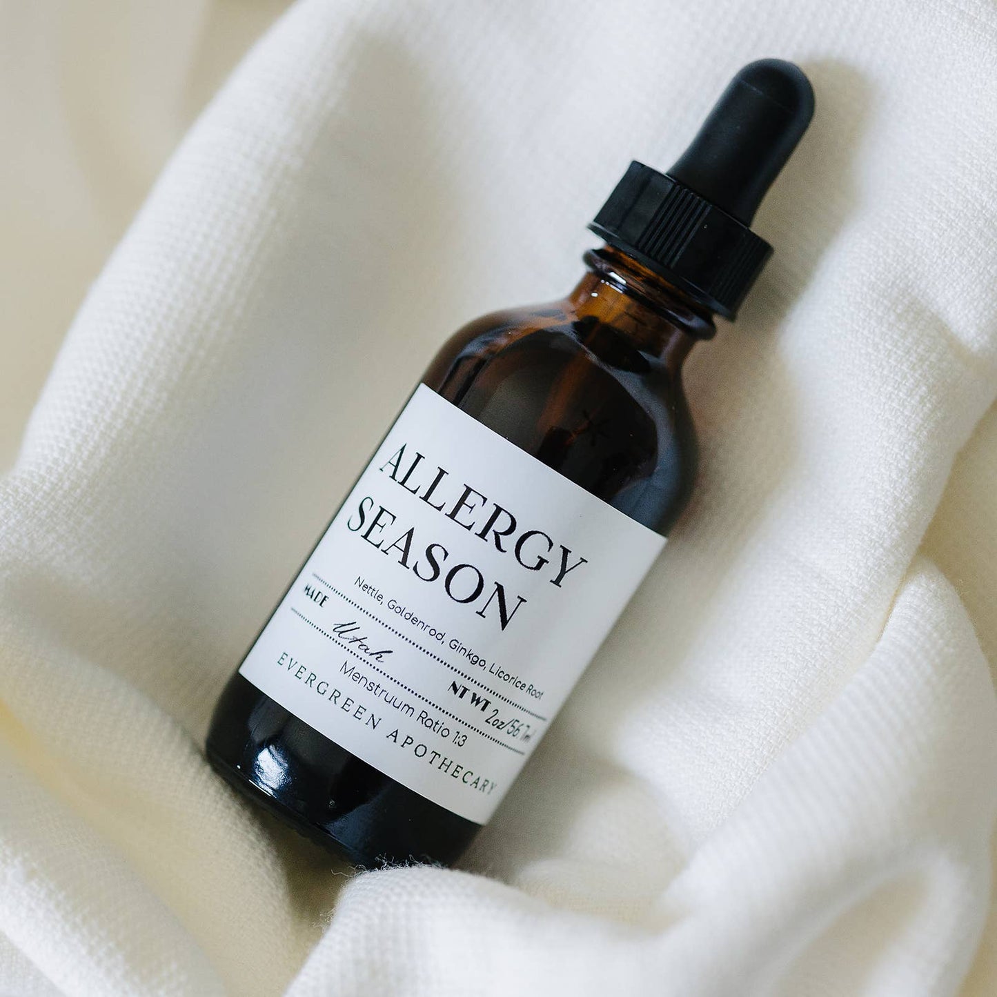 Evergreen Apothecary - Allergy Season, Herbal Tincture, 2oz