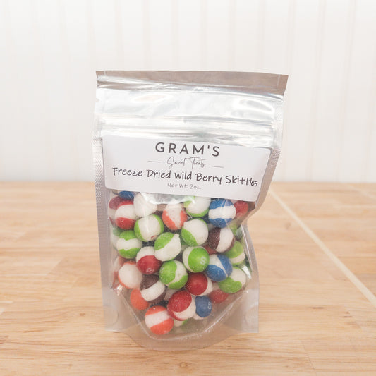 Gram's Sweet Treats - Freeze Dried Wild Berry Skittles