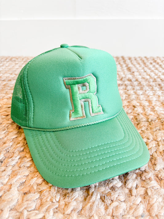 Block R Rattan Trucker Hat