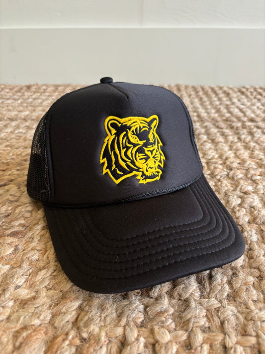 Moyers Tiger Mascot Trucker