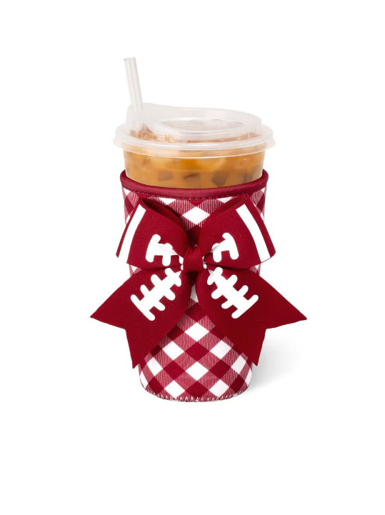 Swig- Gameday Gingham Crimson