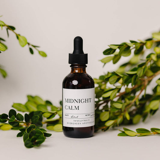 Evergreen Apothecary - Midnight Calm Tincture, 2oz, Sleep Aid