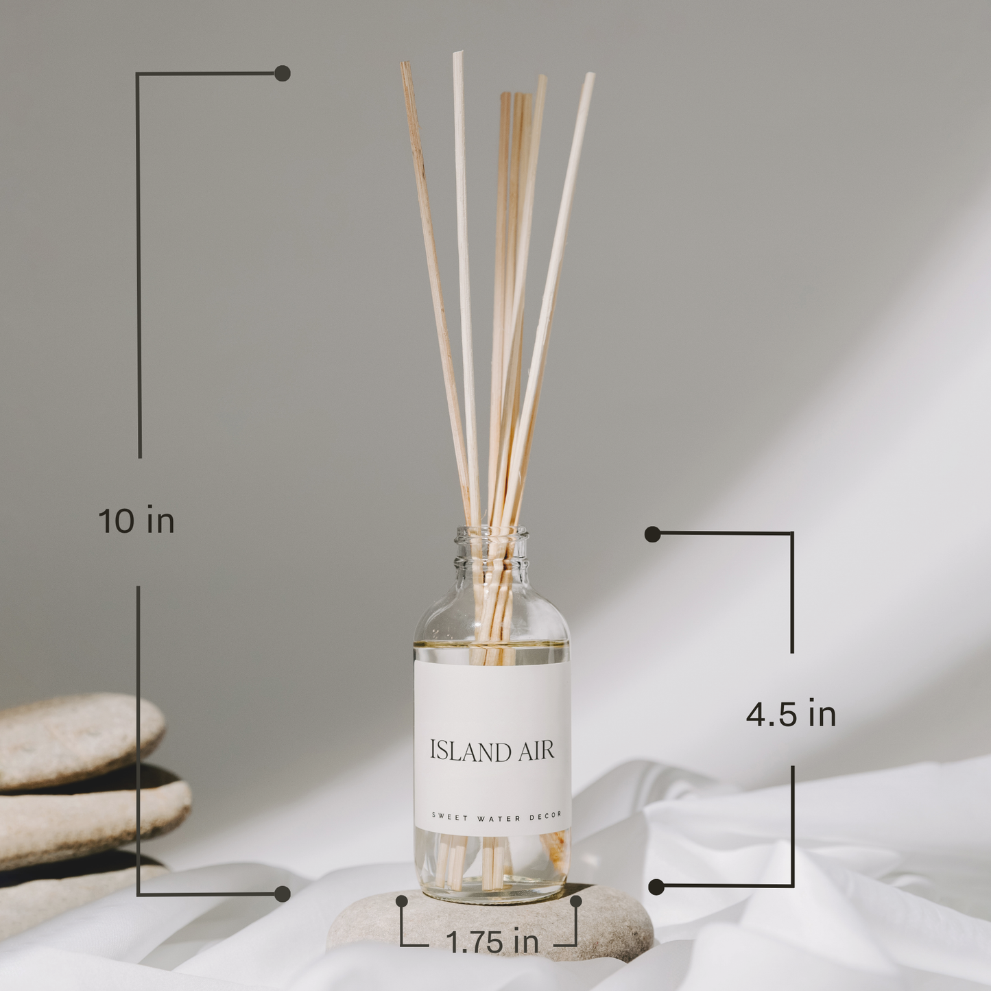 Sweet Water Decor - Warm and Cozy Reed Diffuser - Christmas Decor & Gifts