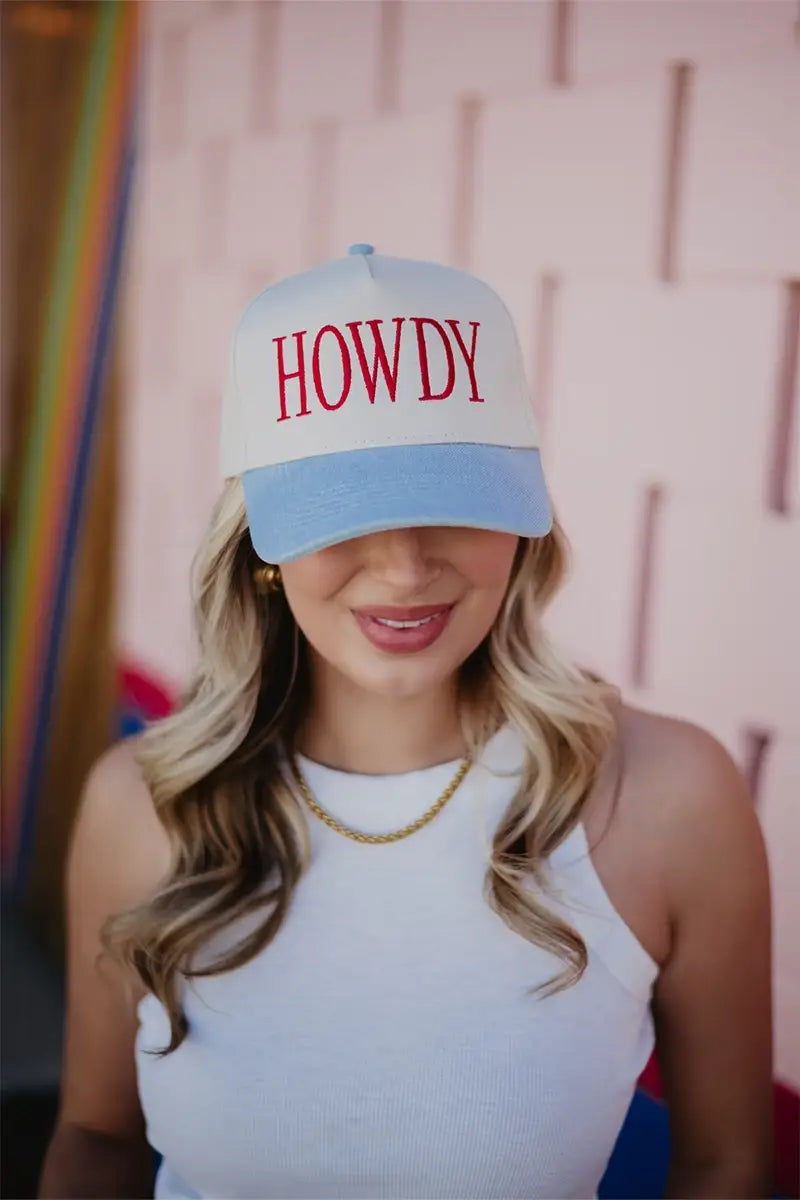 Katydid - Presale HOWDY Two-Toned Wholesale Trucker Hats: Camo and Tan