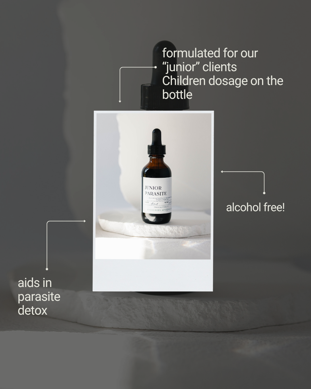 Evergreen Apothecary - Junior Parasite, Tincture, 2oz
