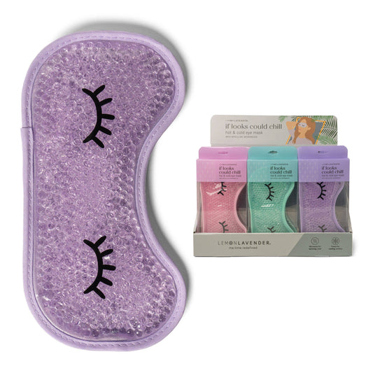 DM Merchandising - Lemon Lavender If Looks Could Chill Hot & Cold Gel Eye Mask