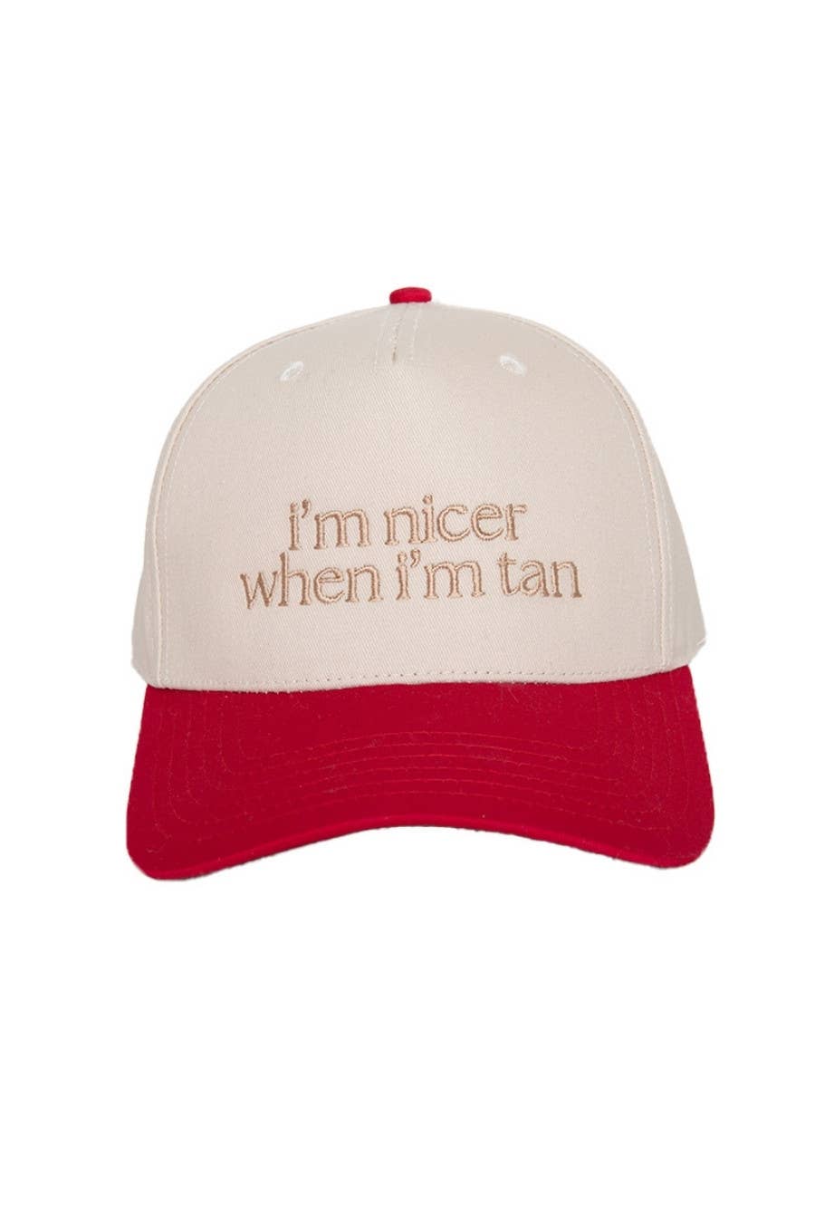 Katydid - Presale I'm Nicer When I'm Tan Two-Toned Vintage Hats: Leopard and Tan
