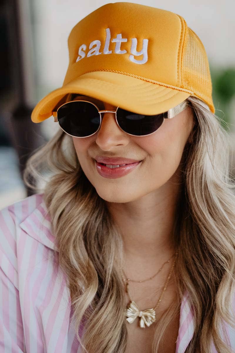 Katydid - Salty Foam Trucker Cap: Deep Teal