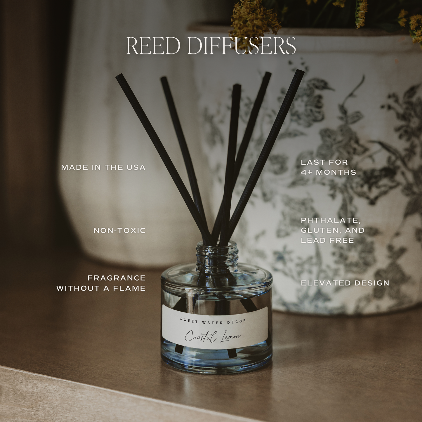 Sweet Water Decor - *NEW* Stress Relief Reed Diffuser - Gifts & Home Decor