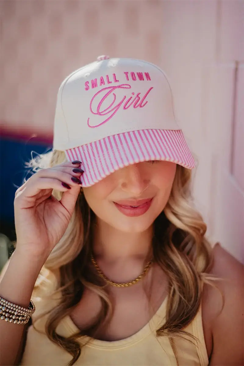 Katydid - Small Town Girl Trucker Wholesale Vintage Hat: Denim and Tan