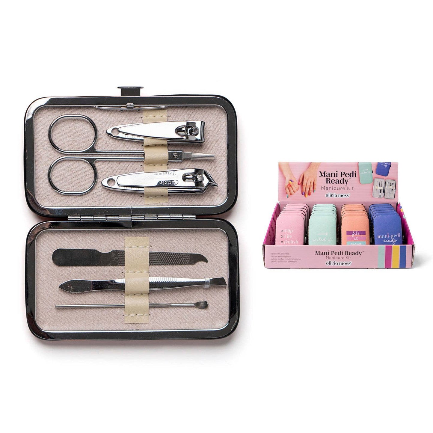 DM Merchandising - Olivia Moss Mani Pedi Ready Manicure Kit