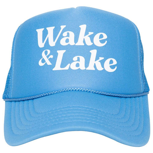 Katydid - Wake & Lake Wholesale Foam Trucker Cap: Cobalt Blue