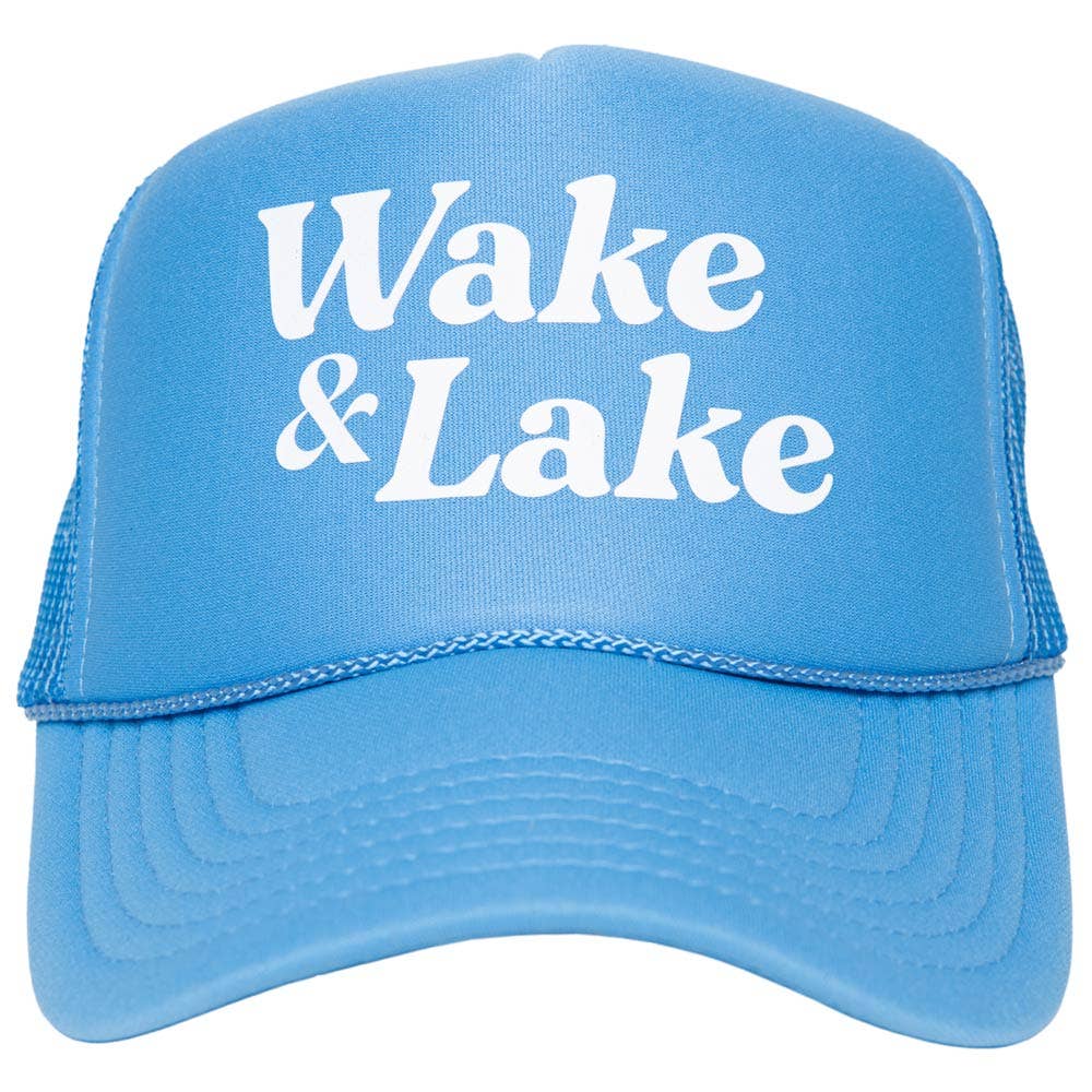 Katydid - Wake & Lake Wholesale Foam Trucker Cap: Deep Teal