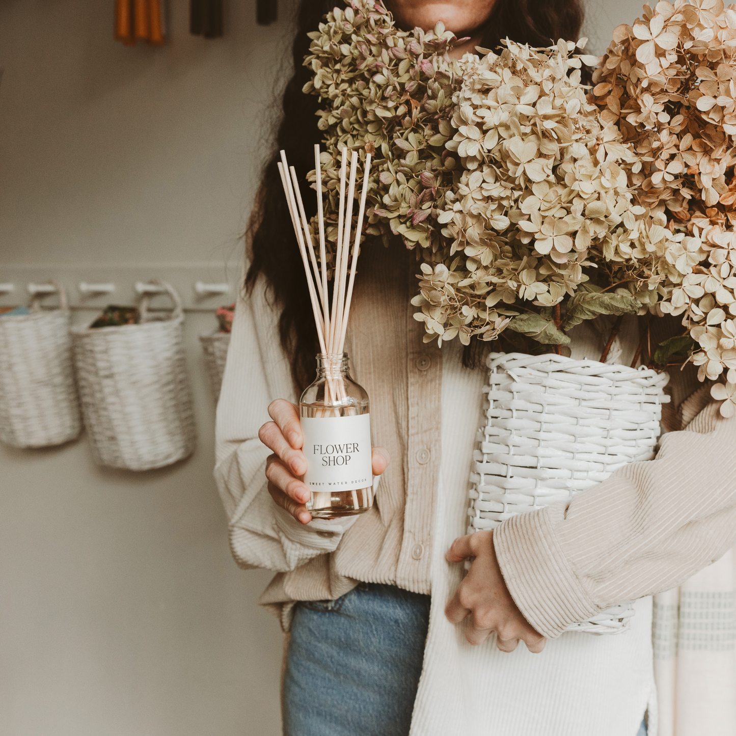 Sweet Water Decor - Flower Shop Reed Diffuser - Home Decor and Gifts