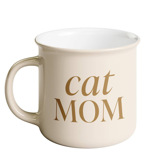 Sweet Water Decor - Cat Mom 11 oz Campfire Coffee Mug - Home Decor & Gifts