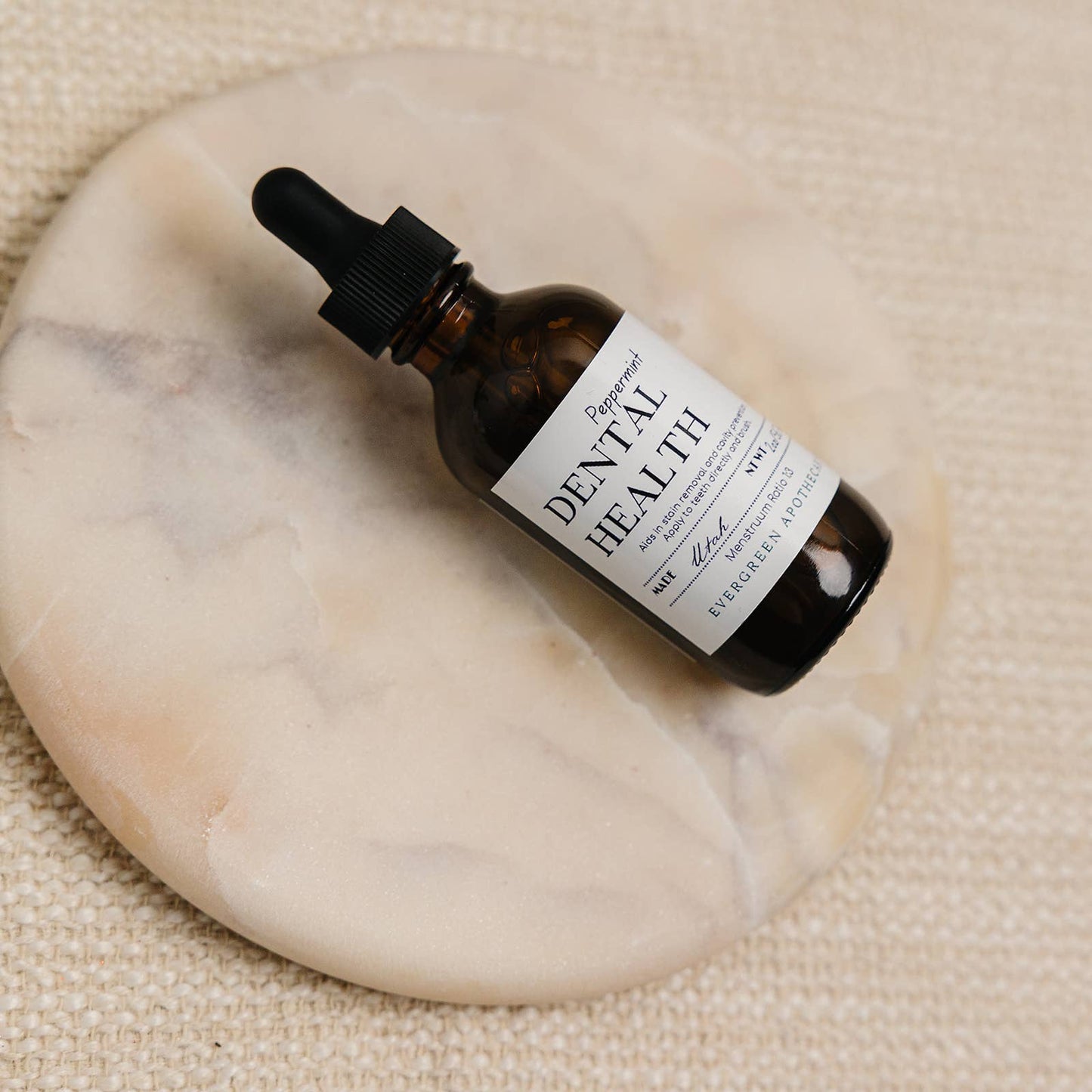 Evergreen Apothecary - Dental Health - Oil Brushing, Peppermint