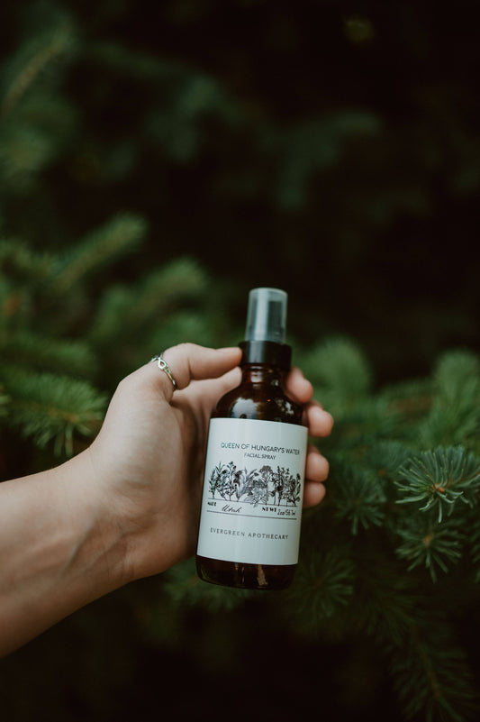 Evergreen Apothecary - Queen Of Hungarys Water, Herbal Face & Body Spray