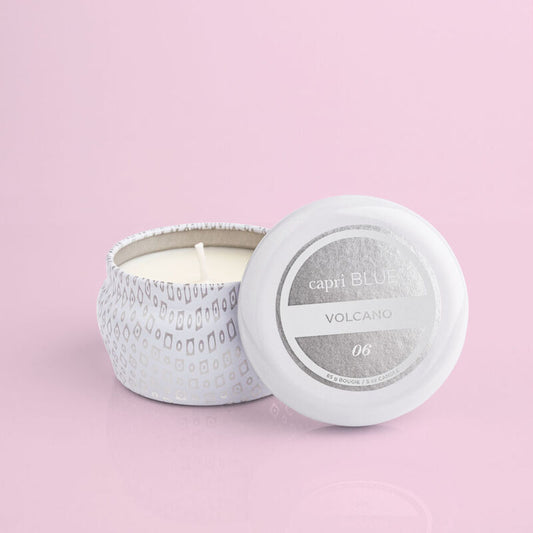 Capri Blue White Mini Tin