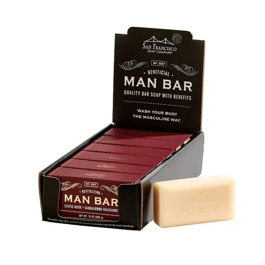 San Francisco Soap / Man Bar Soap - Exotic Musk & Sandalwood