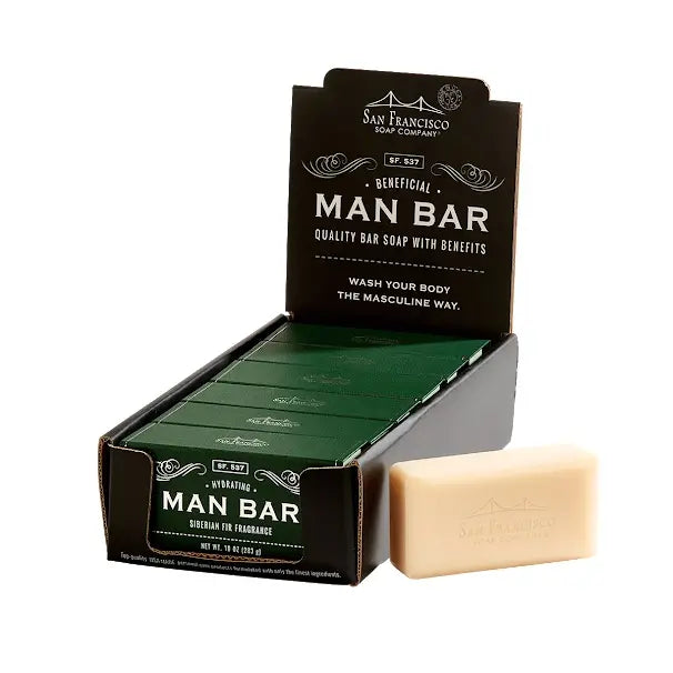 San Francisco Soap / Man Bar Soap - Siberian Fir