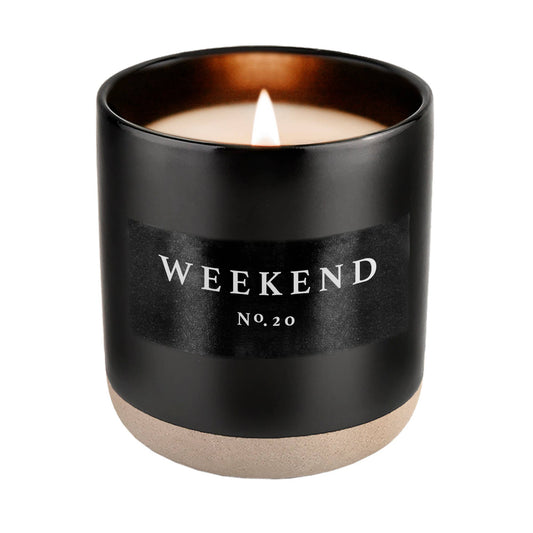 Weekend 12 oz Soy Candle - Home Decor & Gifts