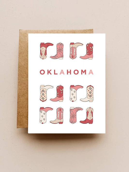 Maddon and Co - Oklahoma Boots Card