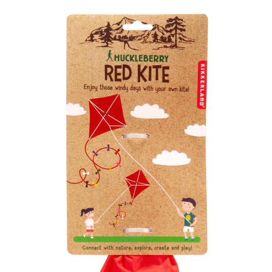 Kikkerland Design Inc - Huckleberry Red Kite