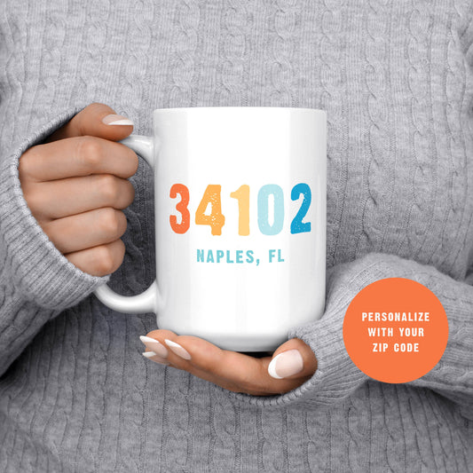 I Got Crafts - Custom Beach House Zip Code Mug