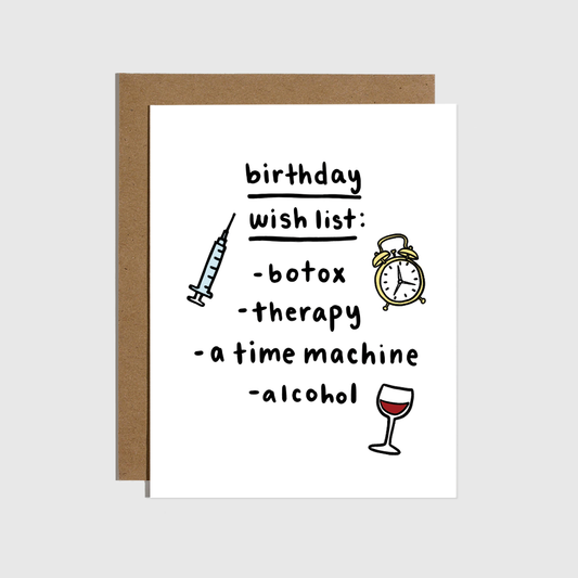 Brittany Paige - Birthday Wishlist Card