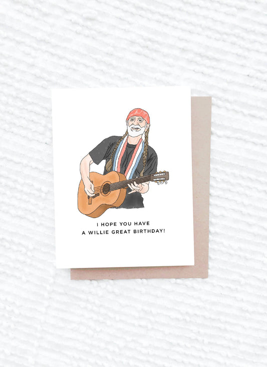 Maddon and Co - Willie Nelson Card