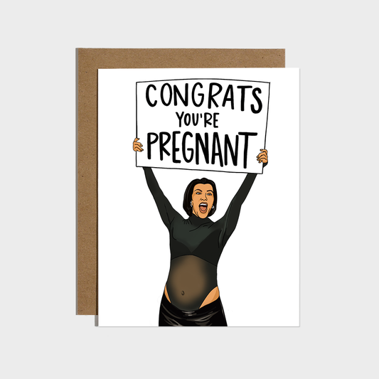 Brittany Paige - Congrats You're Pregnant Card