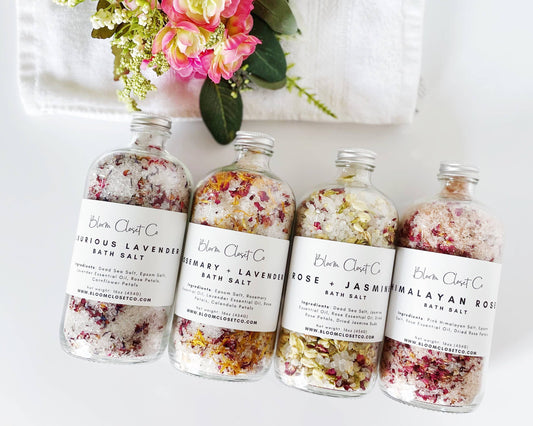 Bloom Closet Co - 16oz Large Bath Salts: Assorted Scents