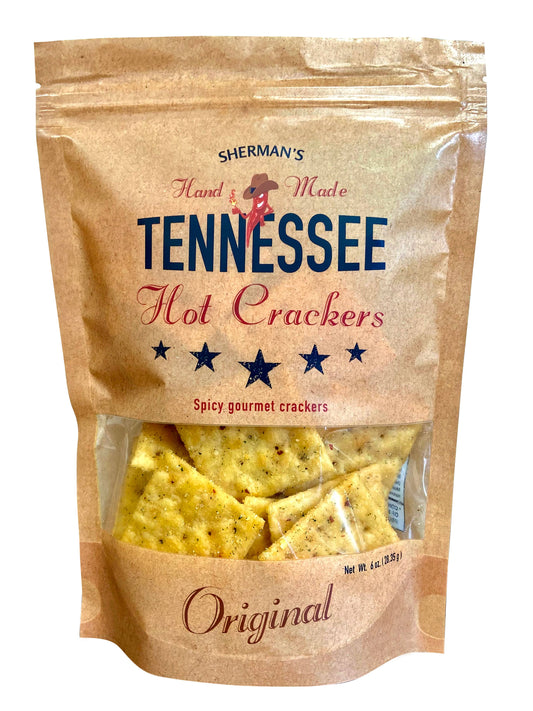 Sherman's Tennessee Hot Crackers - Sherman's Tennessee Hot Crackers, Original Flavor