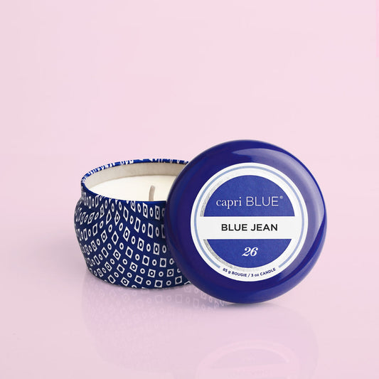 Mini Tin Blue Jean Candle