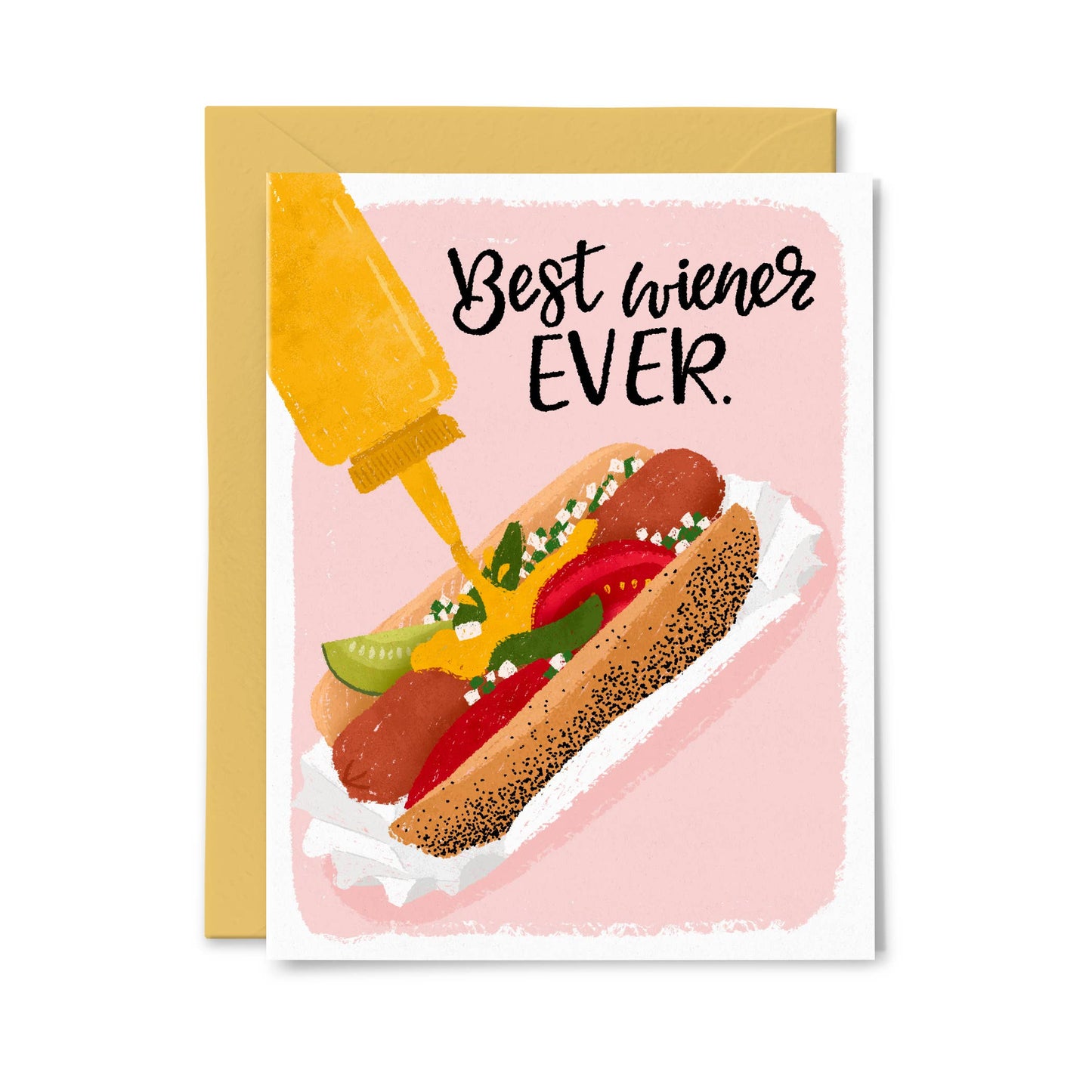 Paper Bunny Press - Best Wiener Ever - Funny Valentine's Day + Love Card