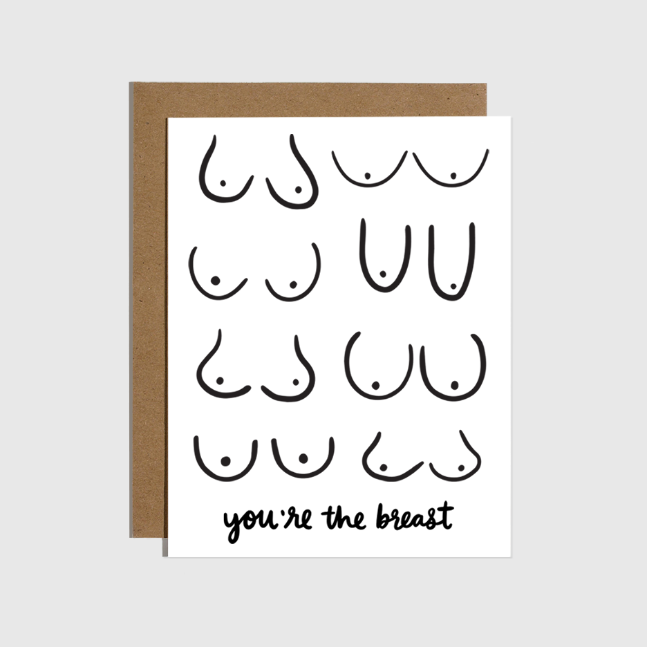 Brittany Paige - You're The Breast Boobs Card